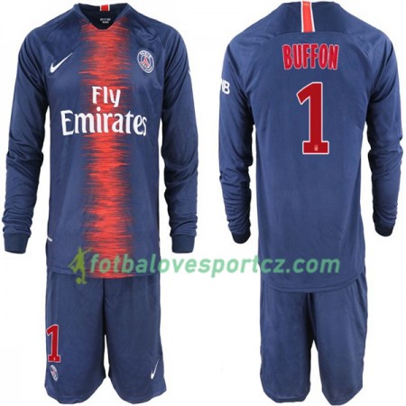 Paris Saint-Germain Buffon 1 Domácí 2018/19 - Dětské Fotbalové Dresy (L/S) Paris Saint-Germain Buffon 1 Domácí 2018/19 - Dětské Fotbalové Dresy (L/S)